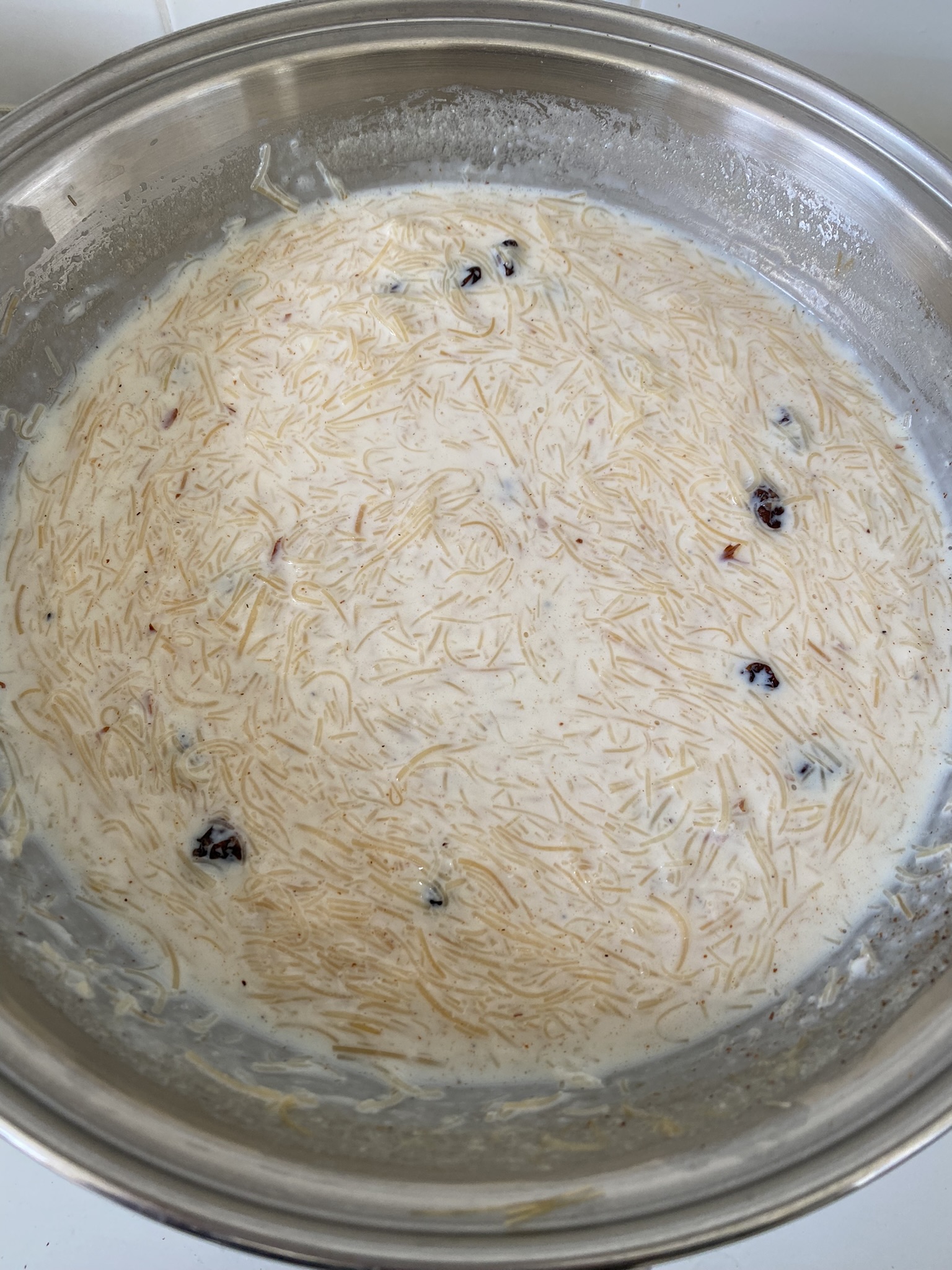 North Indian Feni Recipe - Sevaiyan Kheer