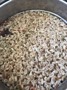 pressure cooked barley